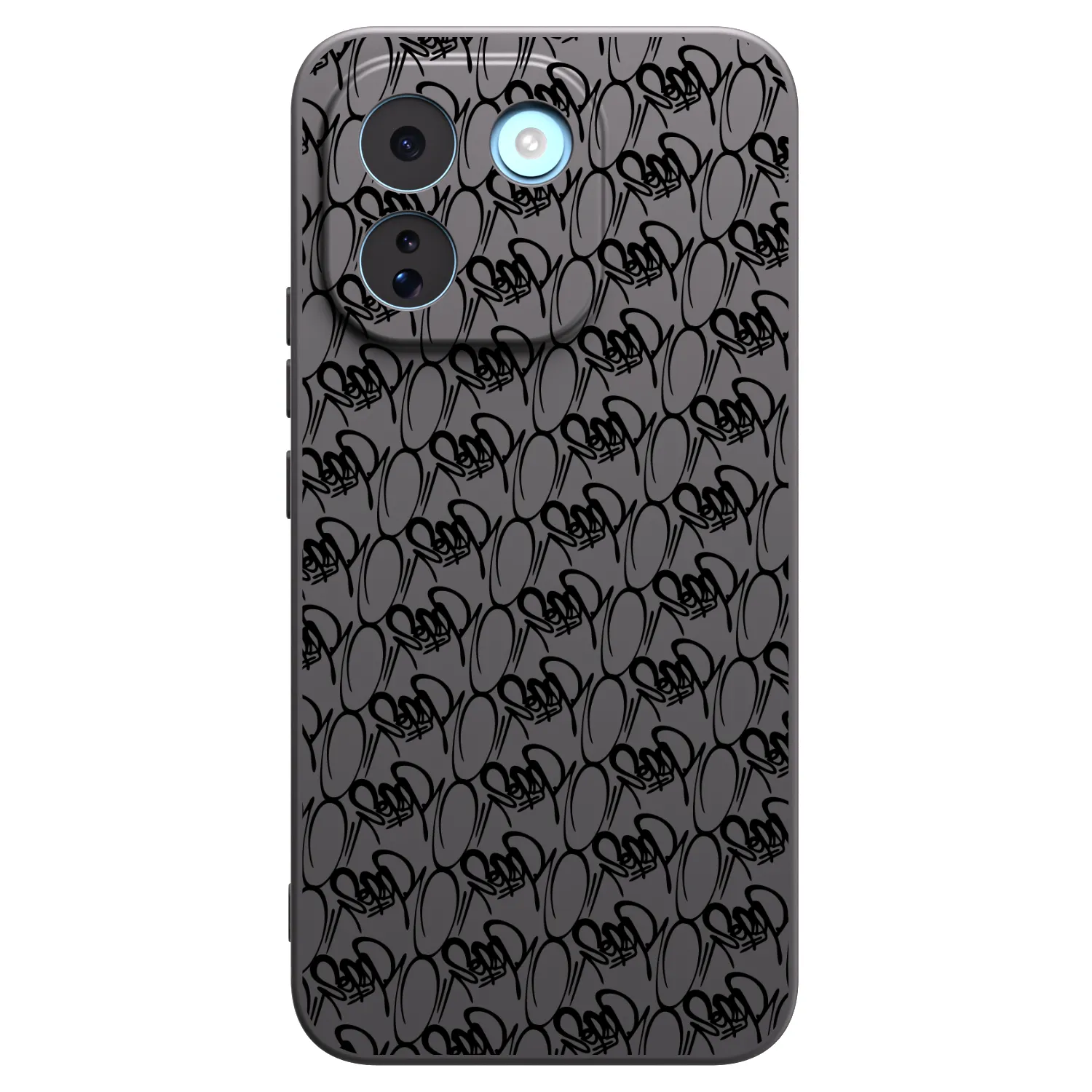 Picasee silikónový čierny obal pre Xiaomi Redmi Note 17 Pro MAX 5G - Separ - Black On Black 2