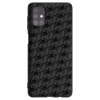 Obal pre Samsung Galaxy M51 M515F - Separ - Black On Black 2
