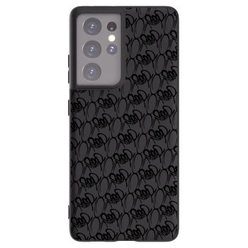 Obal pre Samsung Galaxy S21 Ultra 5G G998B - Separ - Black On Black 2