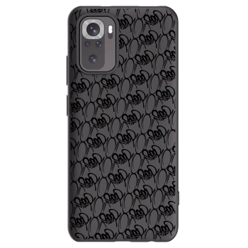 Obal pre Xiaomi Redmi Note 10S - Separ - Black On Black 2