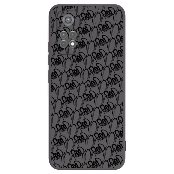 Obal pre Xiaomi Redmi Note 11S 5G - Separ - Black On Black 2
