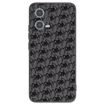 Obal pre Xiaomi Redmi Note 12 5G - Separ - Black On Black 2