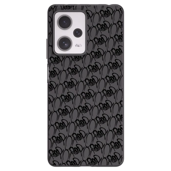 Obal pre Xiaomi Redmi Note 12 Pro+ 5G - Separ - Black On Black 2