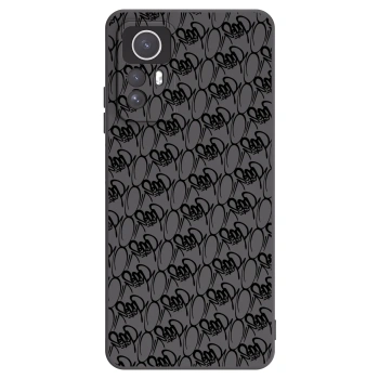Obal pre Xiaomi Redmi Note 12S - Separ - Black On Black 2