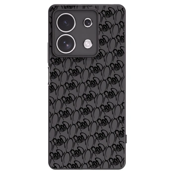 Obal pre Xiaomi Redmi Note 13 4G - Separ - Black On Black 2