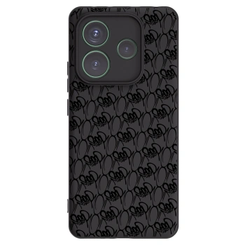 Obal pre Xiaomi Redmi Note 14 5G - Separ - Black On Black 2