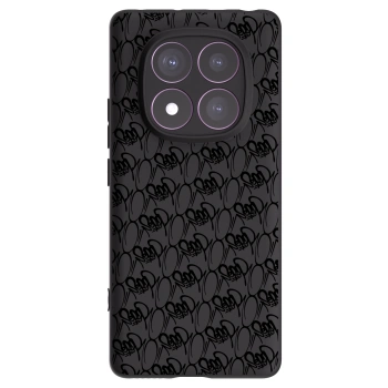 Obal pre Xiaomi Redmi Note 14 Pro 4G - Separ - Black On Black 2