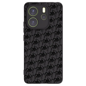 Obal pre Xiaomi Redmi Note 14 4G - Separ - Black On Black 2