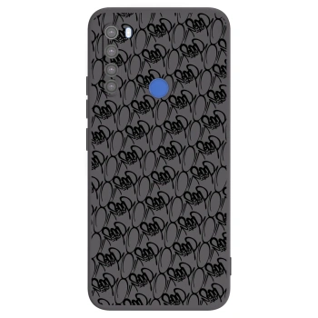 Obal pre Xiaomi Redmi Note 8T - Separ - Black On Black 2