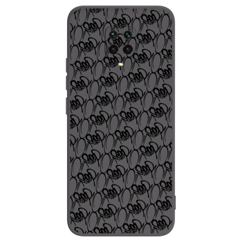 Obal pre Xiaomi Redmi Note 9S - Separ - Black On Black 2