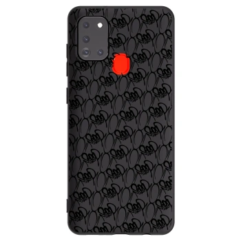 Obal pre Samsung Galaxy A21s - Separ - Black On Black 2