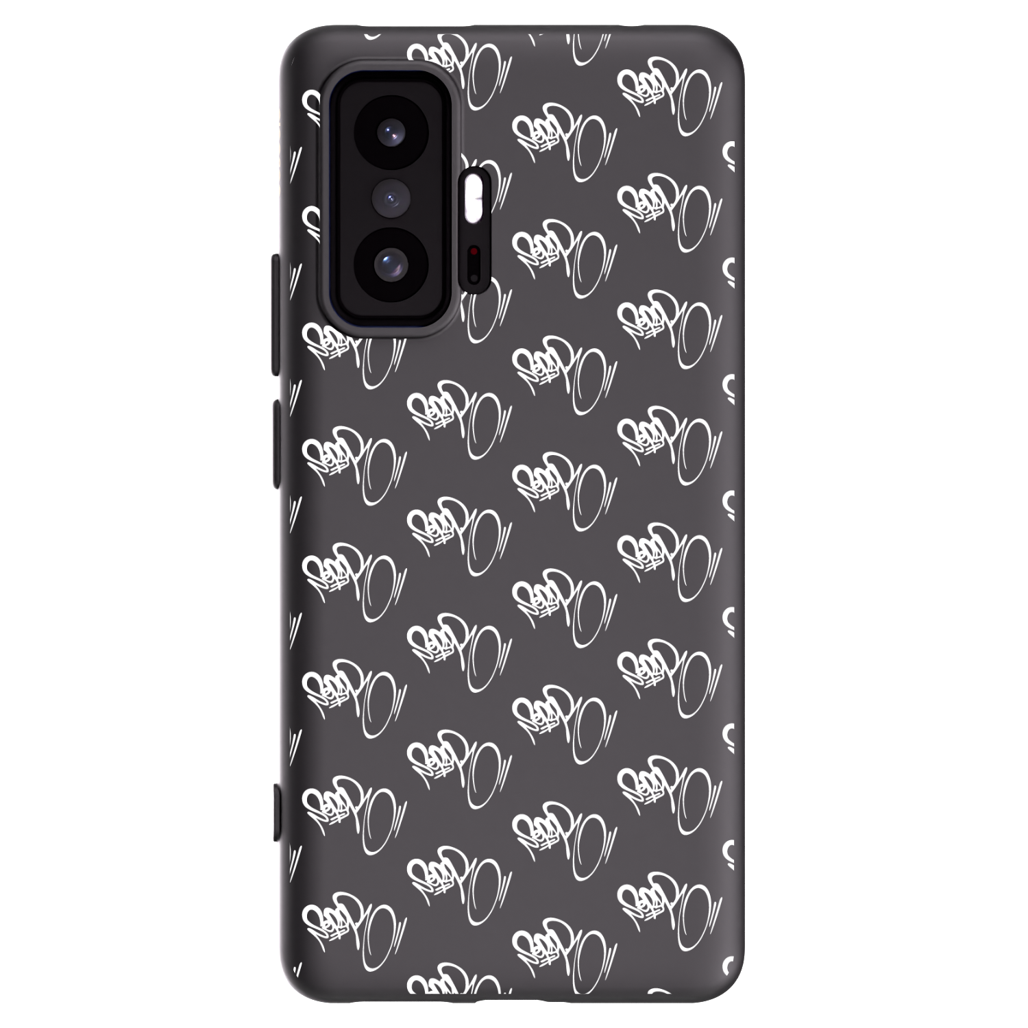Picasee silikónový čierny obal pre Xiaomi 11T - Separ - White On Black