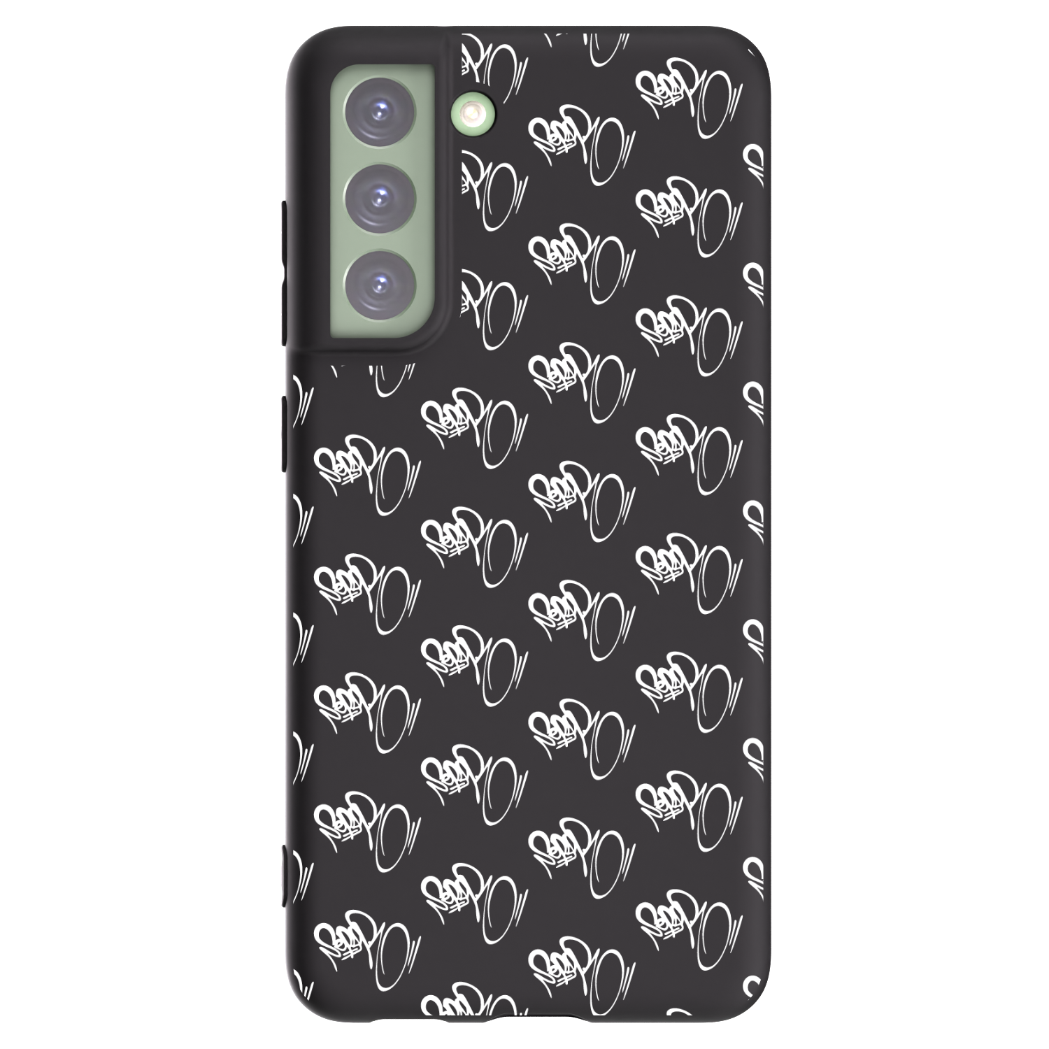 Picasee silikónový čierny obal pre Samsung Galaxy S21 FE 5G - Separ - White On Black