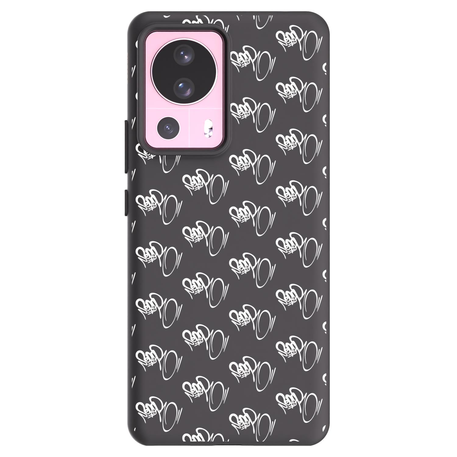 Picasee silikónový čierny obal pre Xiaomi 13 Lite - Separ - White On Black