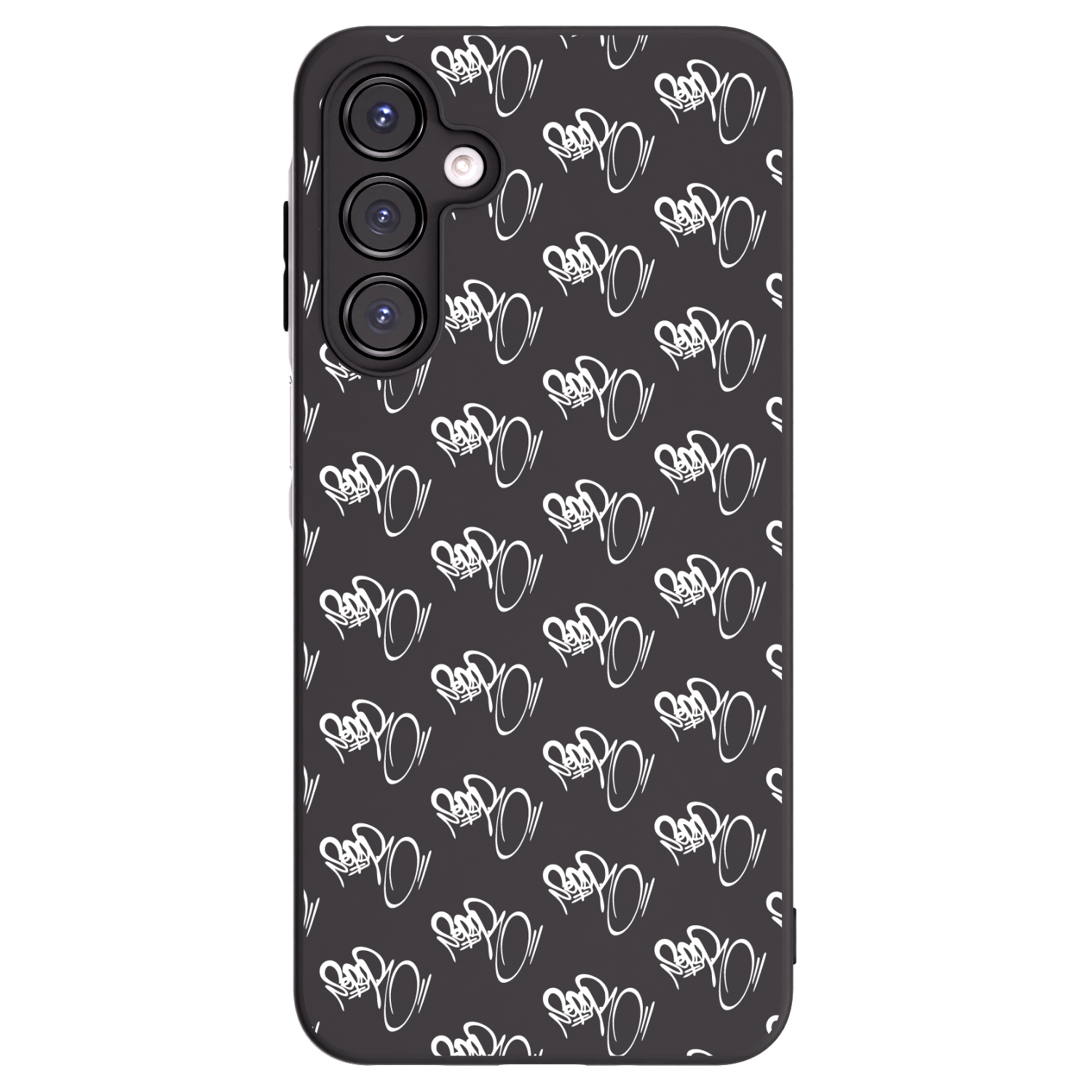Picasee silikónový čierny obal pre Samsung Galaxy A16 5G - Separ - White On Black