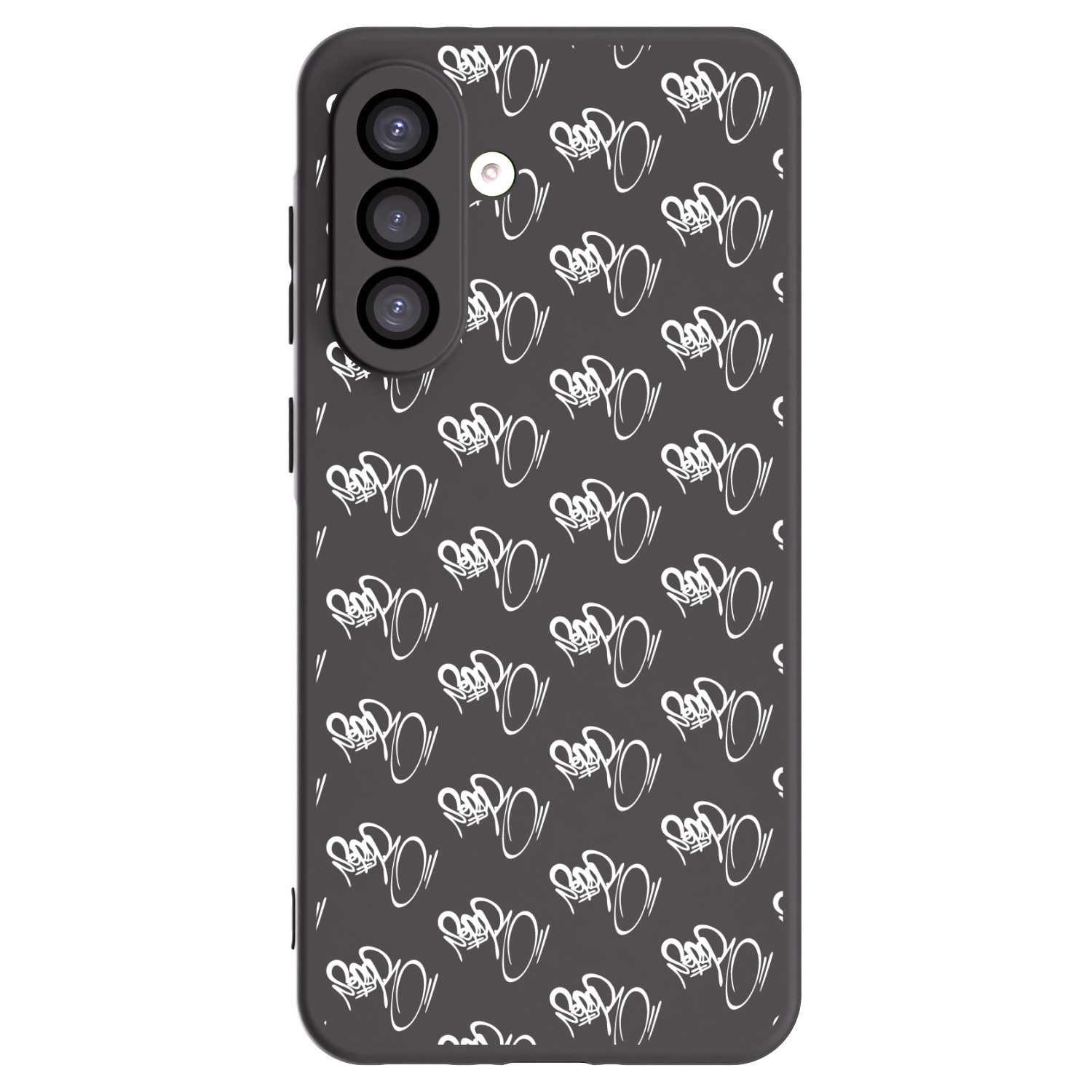 Picasee silikónový čierny obal pre Samsung Galaxy A26 5G A266B - Separ - White On Black