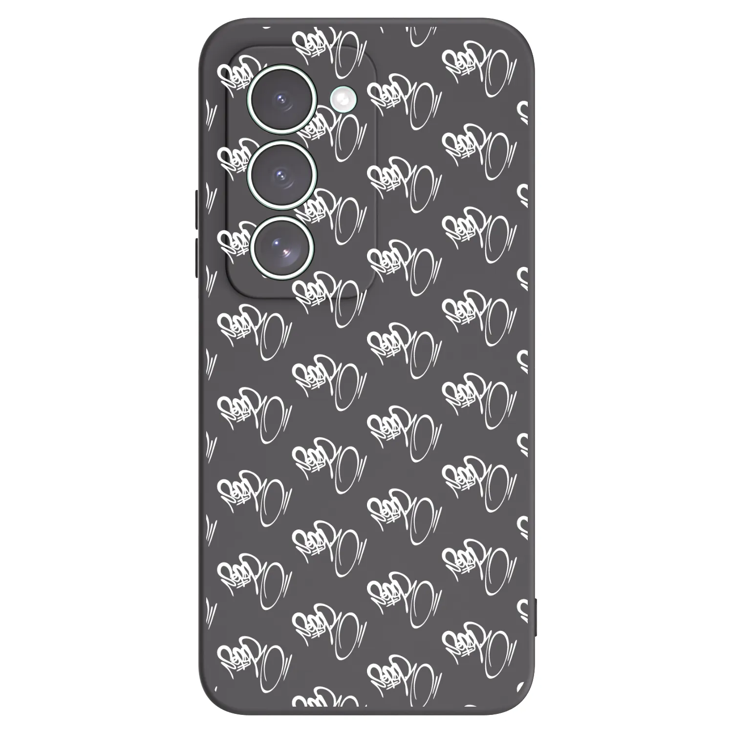 Picasee silikónový čierny obal pre Xiaomi Redmi 15 5G - Separ - White On Black