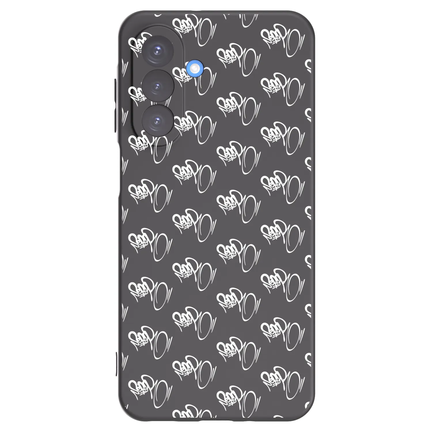 Picasee silikónový čierny obal pre Samsung Galaxy A17 5G - Separ - White On Black