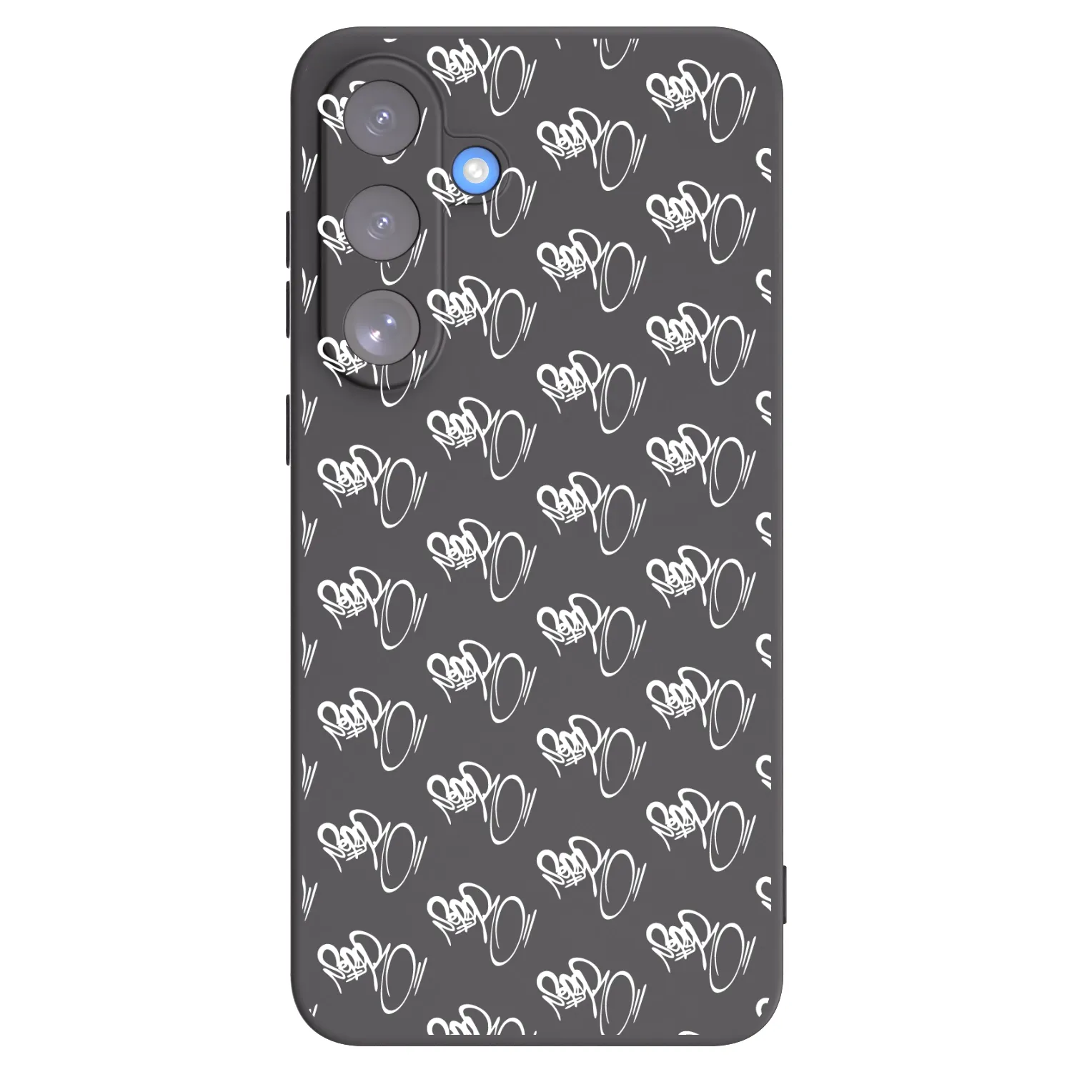 Picasee silikónový čierny obal pre Samsung Galaxy S25 FE 5G - Separ - White On Black
