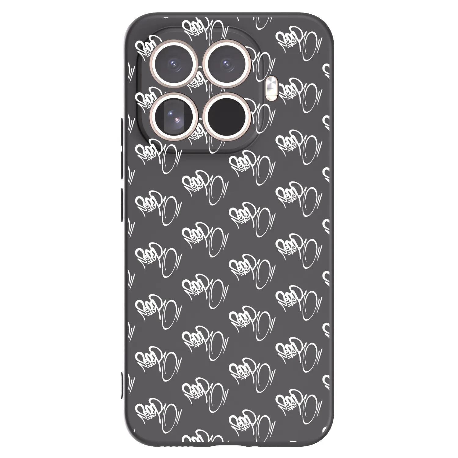Picasee silikónový čierny obal pre Xiaomi 15T Pro - Separ - White On Black