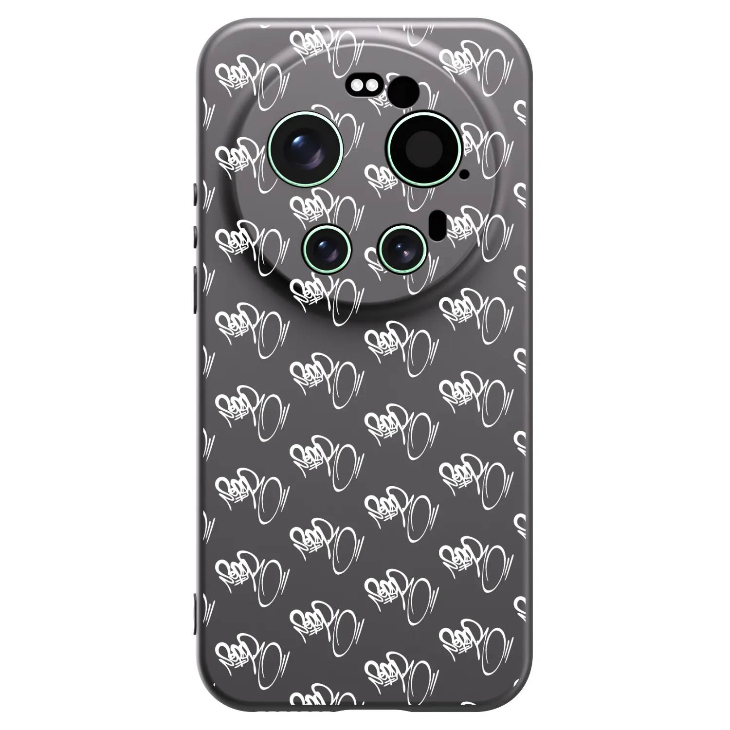Picasee silikónový čierny obal pre Xiaomi 17 Ultra - Separ - White On Black