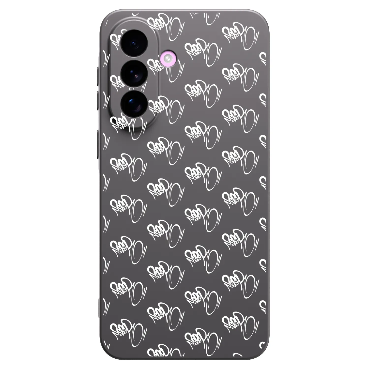 Picasee silikónový čierny obal pre Samsung Galaxy A57 5G - Separ - White On Black