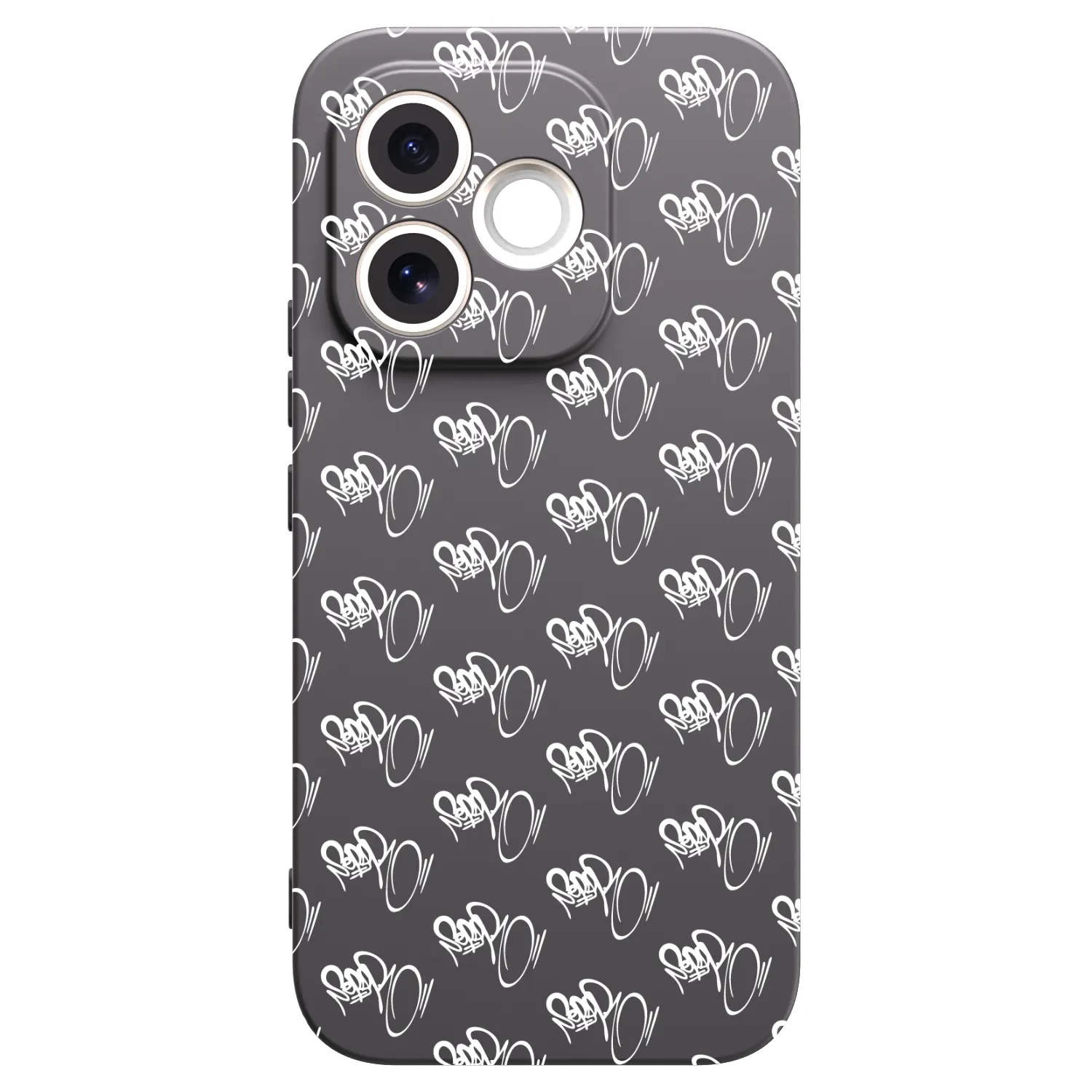 Picasee silikónový čierny obal pre Honor 600 Lite - Separ - White On Black