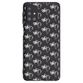 Obal pre Samsung Galaxy M31s - Separ - White On Black