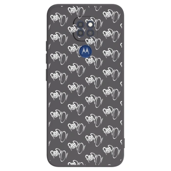 Obal pre Motorola Moto G9 Play - Separ - White On Black