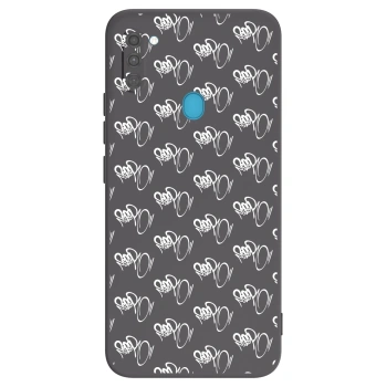 Obal pre Samsung Galaxy M11 - Separ - White On Black