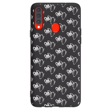 Obal pre Samsung Galaxy A20s - Separ - White On Black