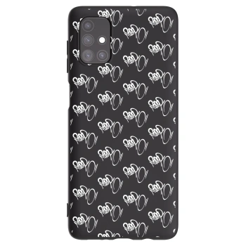 Obal pre Samsung Galaxy M51 M515F - Separ - White On Black