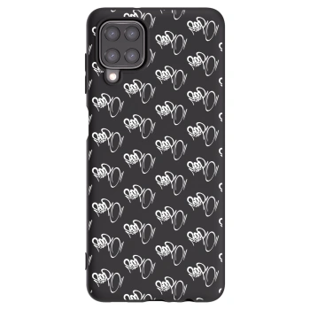 Obal pre Samsung Galaxy A12 A125F - Separ - White On Black