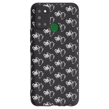 Obal pre Realme 7i - Separ - White On Black