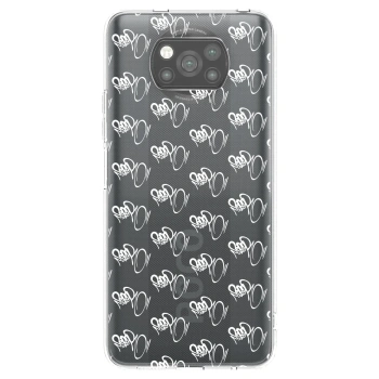 Obal pre Xiaomi Poco X3 Pro - Separ - White On Black