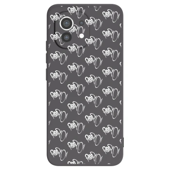 Obal pre Xiaomi Mi 11 - Separ - White On Black