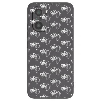 Obal pre Xiaomi Poco F3 - Separ - White On Black