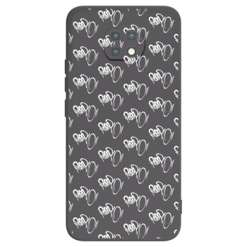 Obal pre Xiaomi Redmi Note 9T - Separ - White On Black