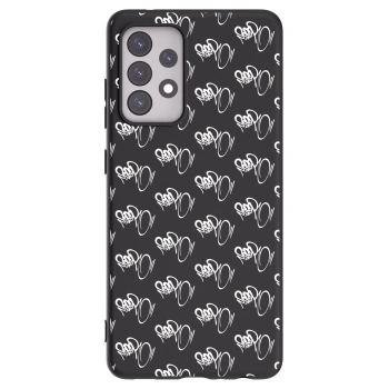 Obal pre Samsung Galaxy A52s 5G A528B - Separ - White On Black