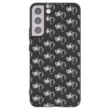 Obal pre Samsung Galaxy S22+ 5G - Separ - White On Black