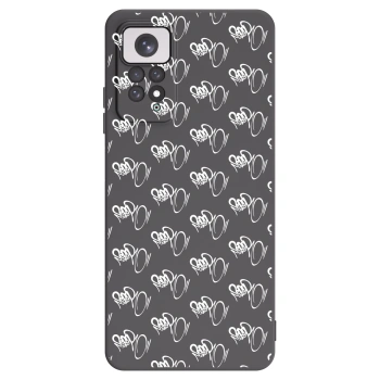 Obal pre Xiaomi Redmi Note 11 - Separ - White On Black