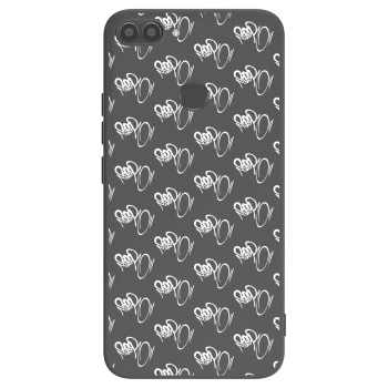 Obal pre Huawei P Smart - Separ - White On Black