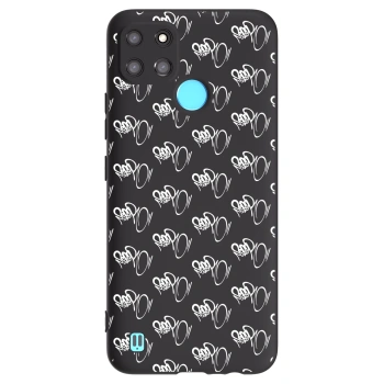 Obal pre Realme C21Y - Separ - White On Black
