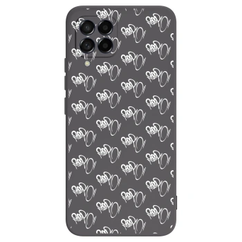 Obal pre Samsung Galaxy M53 5G - Separ - White On Black