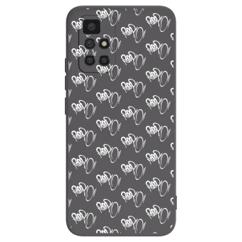 Obal pre Xiaomi Redmi 10 (2022) - Separ - White On Black