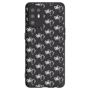 Obal pre OPPO A94 5G - Separ - White On Black