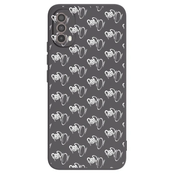 Obal pre Motorola Moto E40 - Separ - White On Black