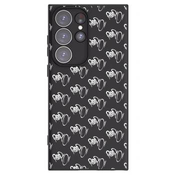 Obal pre Samsung Galaxy S23 Ultra 5G - Separ - White On Black