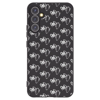 Obal pre Samsung Galaxy A34 5G A346B - Separ - White On Black