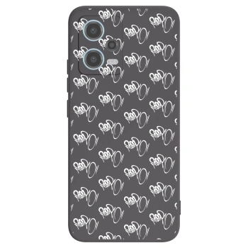 Obal pre Xiaomi Redmi Note 12 5G - Separ - White On Black